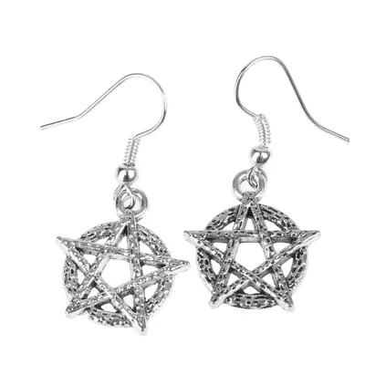 Earrings Pentagram