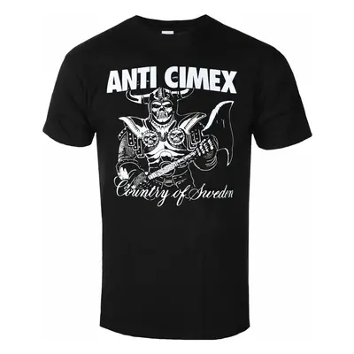 men's t-shirt ANTI CIMEX - COUNTRY OF SWEDEN - PLASTIC HEAD