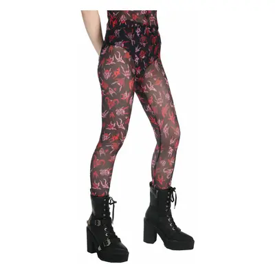 women's trousers (leggings) KILLSTAR - Devilish - Black