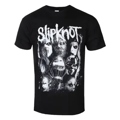 t-shirt metal men's Slipknot - WANYK White - ROCK OFF