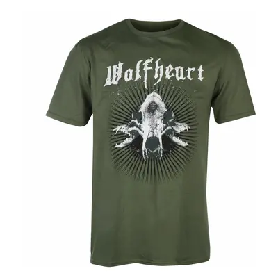 men's t-shirt WOLFHEART - King of the North - Army - NAPALM RECORDS