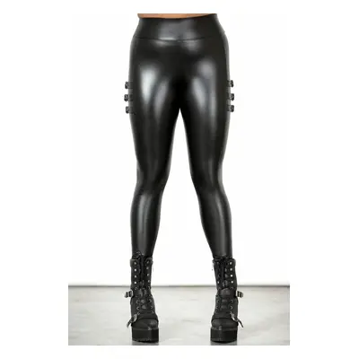 women's trousers (leggings) KILLSTAR - Stealth Of Heart - Black