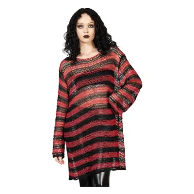 sweater unisex KILLSTAR - Dracul - Red