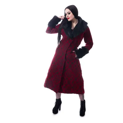 Women's coat POIZEN INDUSTRIES - KASTE - RED