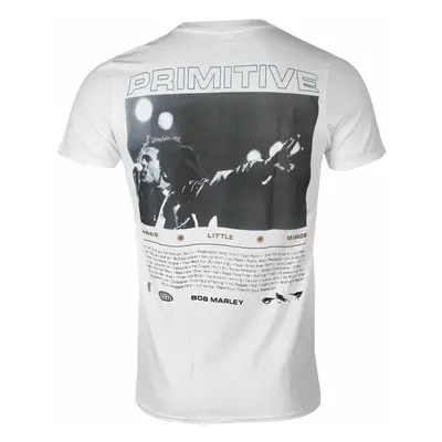 men's t-shirt PRIMITIVE x BOB MARLEY - Rising Sun. - white