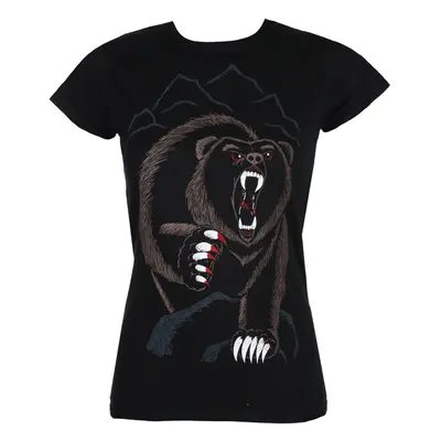 t-shirt hardcore women's - BEAR NECESSITIES - GRIMM DESIGNS