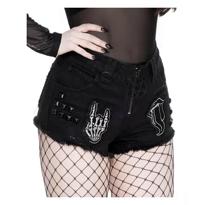 Women's shorts KILLSTAR - Maxine - BLACK