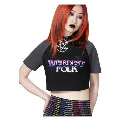 women's t-shirt (top) KILLSTAR - Weirdest Folk Collapsed - Black