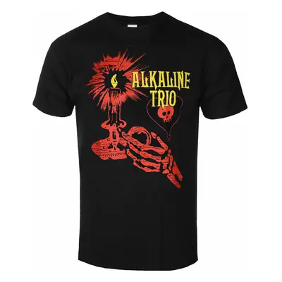 men's t-shirt Alkaline Trio - Skele Candle - Black - KINGS ROAD