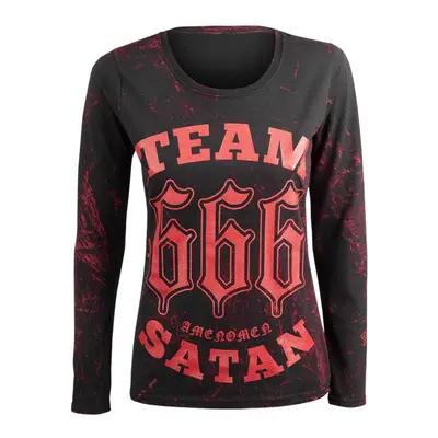 t-shirt hardcore women's - TEAM SATAN - AMENOMEN