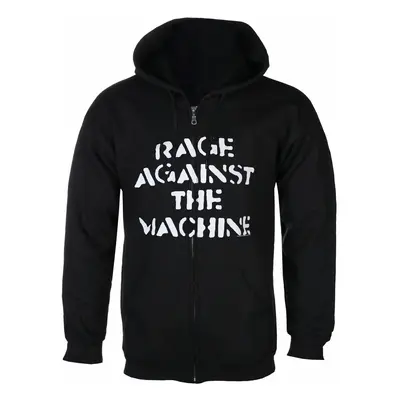 men's hoodie RAGE AGAINST THE MACHINE - LARGE FIST - PLASTIC HEAD