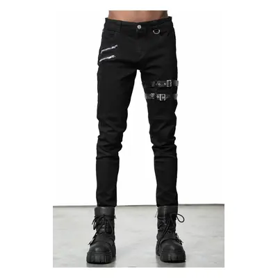 trousers unisex KILLSTAR - On The Horizon Jeans - Black