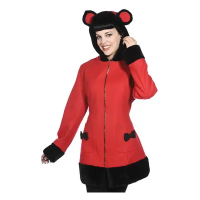 coat women's BANNED - Red