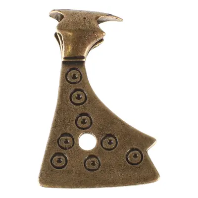 pendant PERUN'S AXE - old brass