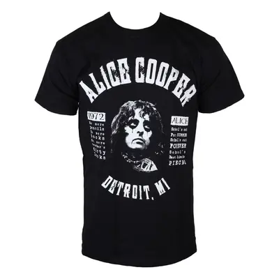 t-shirt metal men's Alice Cooper - Schools Out Lyrics - ROCK OFF