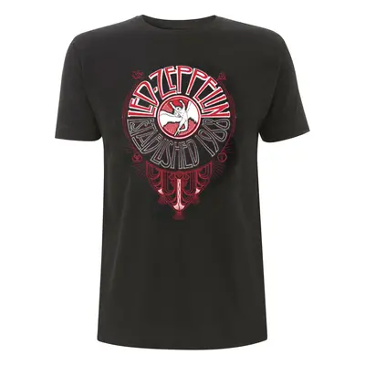 t-shirt metal men's Led Zeppelin - Deco Circle - NNM