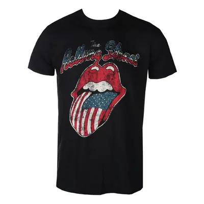 t-shirt metal men's Rolling Stones - Tour of America - ROCK OFF