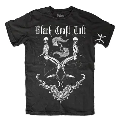 t-shirt men's - Pisces - BLACK CRAFT