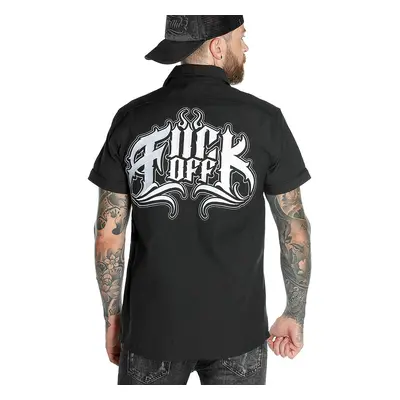 Men's shirt HYRAW - CHEMISE FUCK OFF