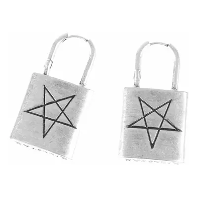 earrings KILLSTAR - Locked Away - Black