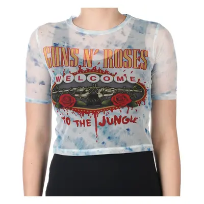 women's T-shirt (top) Guns N' Roses - Welcome To The Jungle - ROCK OFF