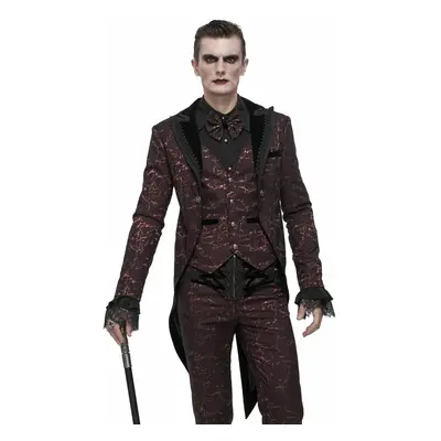 : men's coat DEVIL FASHION - Dream Snatcher Gothic Patterned Swallowtail