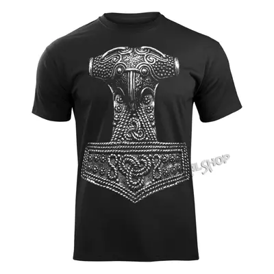 t-shirt men's - THOR'S HAMMER - VICTORY OR VALHALLA