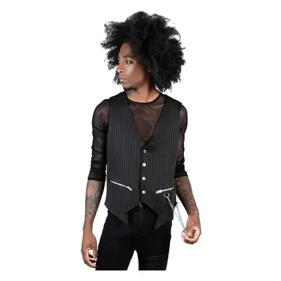 men's vest KILLSTAR - Dead - Pinstripe