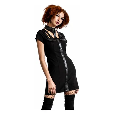 Women's dresses KILLSTAR - All Attitude Cut-Out - BLACK