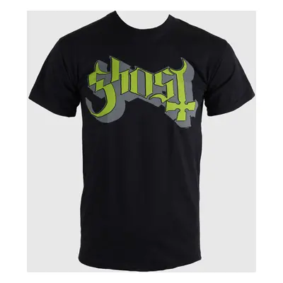 men's t-shirt Ghost - Keyline Logo - Green Gray - ROCK OFF