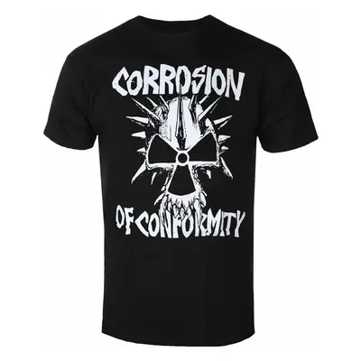 Men'st-shirt Corrosion of Conformity - Skull Logo - BLACK