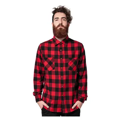 men´s shirt URBAN CLASSICS - Checked Flanell