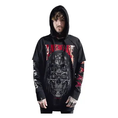 hoodie unisex KILLSTAR - New Age - BLACK