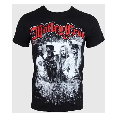 t-shirt metal men's women's unisex Mötley Crüe - Greatest Hits Bandshot - ROCK OFF