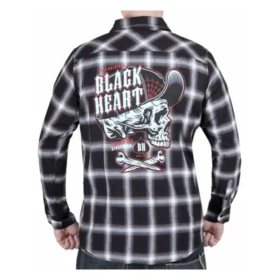 men's shirt BLACK HEART - BLACK