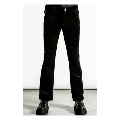 Unisex trousers KILLSTAR - Strike A Cord - Black Corduroy