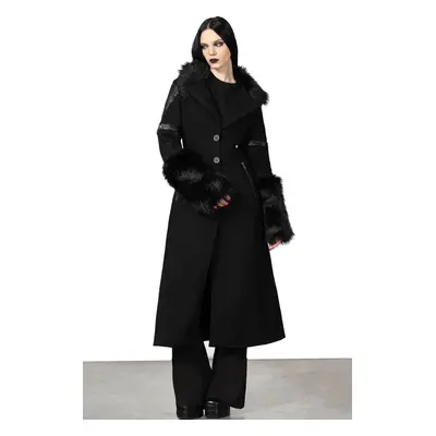 women's coat KILLSTAR - Madame Mayhem - Black