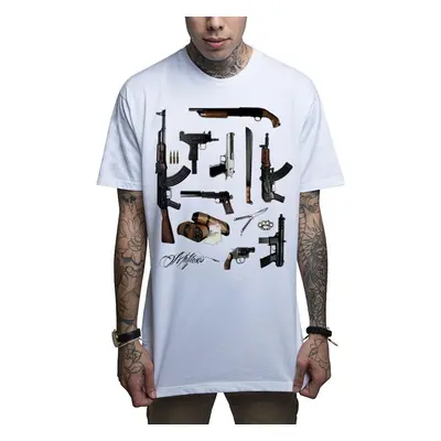 men's t-shirt MAFIOSO - LINEUP - WHT