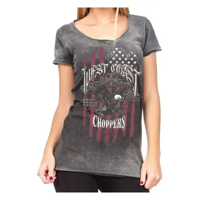 t-shirt women's - EAGLE - West Coast Choppers