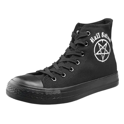 high sneakers unisex Hail Satan - AMENOMEN