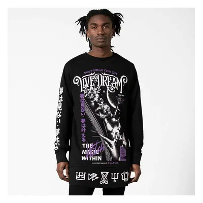 men's sweatshirt KILLSTAR - Dream Longline - Black