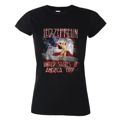 t-shirt metal men's women's Led Zeppelin - Stars N Stripes - NNM