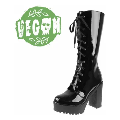 women's boots ALTERCORE - Alexa Vegan - Black Patent