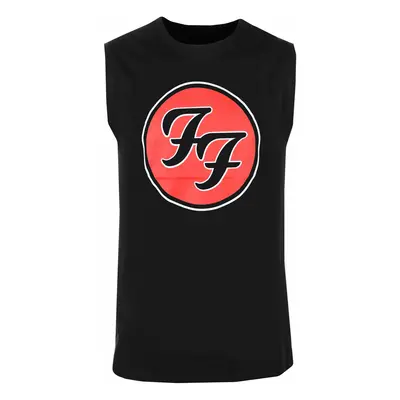 men's tank top Foo Fighters - FF Logo - Black - ROCK OFF