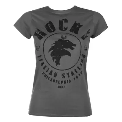 Women's t-shirt Rocky - Italian Stallion - DarkGrey - HYBRIS