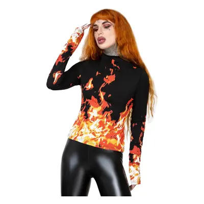 women's Long Sleeve T-Shirt KILLSTAR - Carrie - Multi