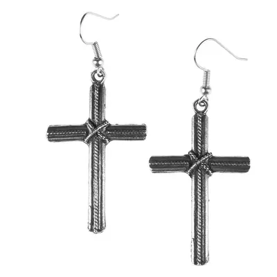 Earrings Cross