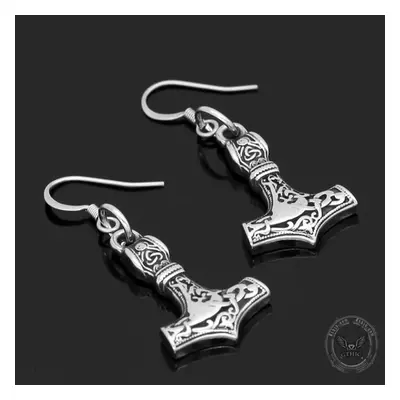 earring Odin Mjolnir Viking