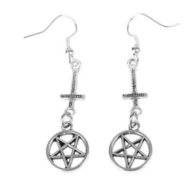 Earrings Cross / Pentagram