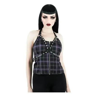 Women's tank top KILLSTAR - Suzie - TARTAN